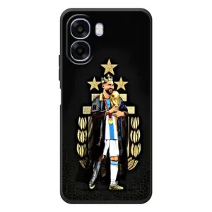Чехлы Лео Месси Аргентина для OPPO A6x (Месси король)