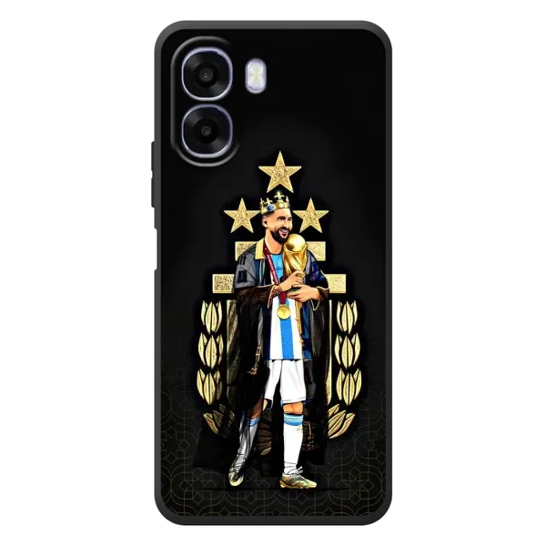 Чехол с рисунком «Месси король» для OPPO A6x Чехол с рисунком «Месси король» для OPPO A6x