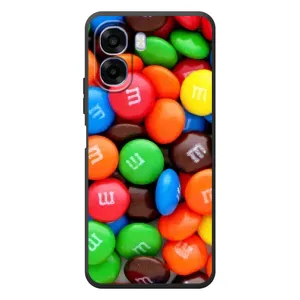 Чехол с изображением вкусной еды для OPPO A6x (Разноцветные M&M'S)
