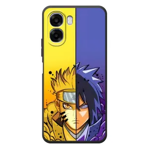 Купить Чехлы на телефон с принтом Anime для OPPO A6x (Naruto Vs Sasuke)