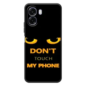 Чехол с Прикольным принтом на OPPO A6x (Не трогай мой телефон)