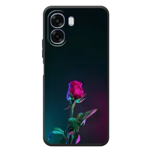 Чохли з принтом Троянд для OPPO A6x (Нічна троянда)