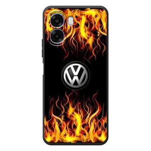 Чохол "Фольксваген" для OPPO A6x (Вогняний Лого)