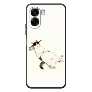 Чехол на тематику: Коты для OPPO A6x (Отдых)