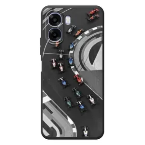 Чехол фильм Формула 1 для OPPO A6x (Гонки ф1)