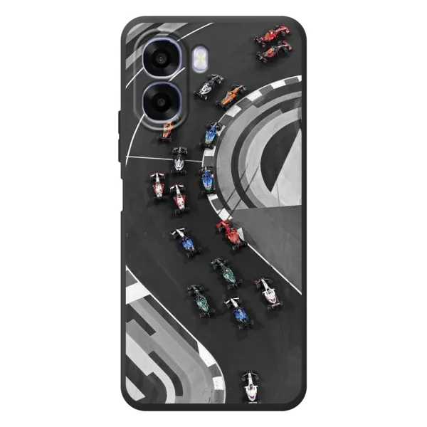 Чехол с рисунком «Гонки ф1» для OPPO A6x