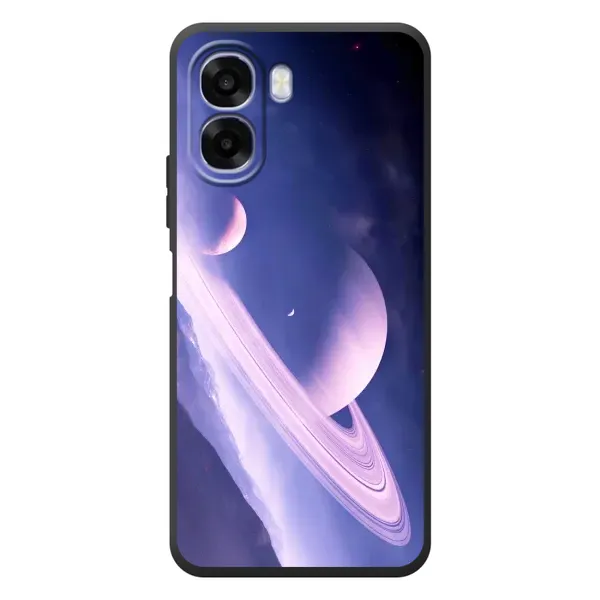 Чехол с рисунком «Планета в космосе» для OPPO A6x