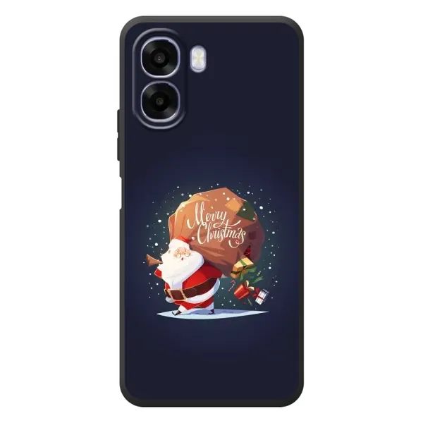 Чехол с рисунком «Подарки от Санты» для OPPO A6x