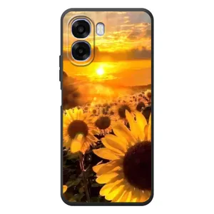 Чохол з Квітами для OPPO A6x (поле соняшників)