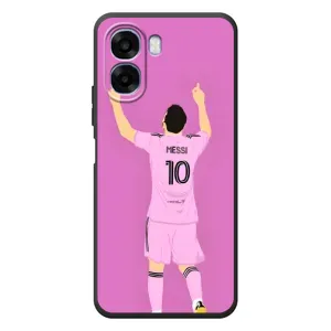 Чехлы Лео Месси в Майами на OPPO A6x (Празднование Месси)