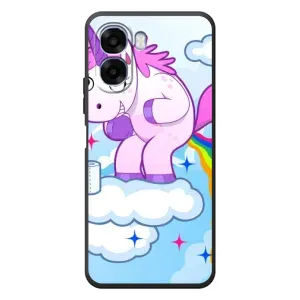 Чохол Unicorn на OPPO A6x (Веселка Єдиноріга)