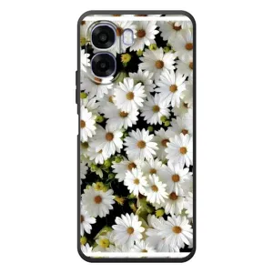 Чохол з ромашками на OPPO A6x (Рамка в ромашках)