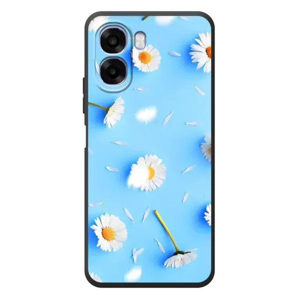 Чехол с рисунком «ромашки на голубом» для OPPO A6x