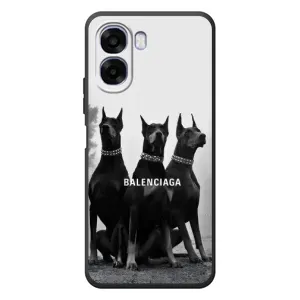Чехол ДОБЕРМАН для OPPO A6x (Три добермана)