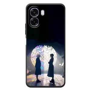 Чехлы с принтом Уэнсдей на OPPO A6x (Уэнсдей и Энди)