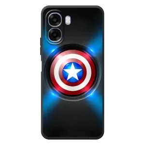 Чохол с Щітом Капітана Америки на OPPO A6x (Яскраий Щит Капітана)