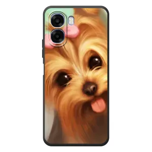 Чехол (ТПУ) Милые собачки для OPPO A6x (Йоршенский терьер)