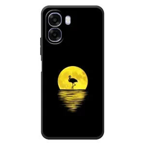 Летний Чехол на OPPO A6x (Желтый Закат)