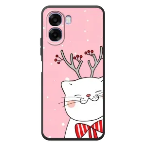 Чехол на тематику: Коты для OPPO A6x (Зимний кот)