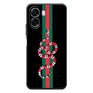 Чохли бренд ГУЧЧІ для OPPO A6x (Змій Гуччі)