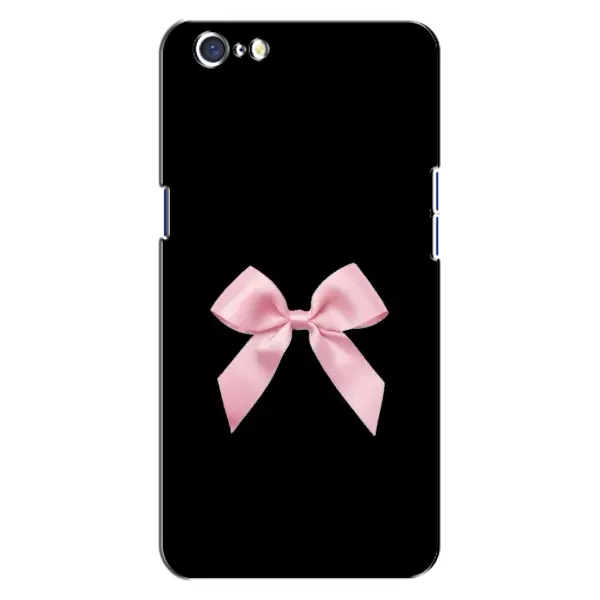 Чехол с рисунком «Бант на черном» для OPPO A71