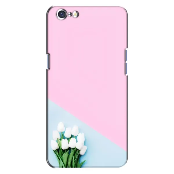 Чехол с рисунком «Белые тюльпаны» для OPPO A71 Чехол с рисунком «Белые тюльпаны» для OPPO A71