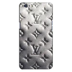 Текстурный Чехол Louis Vuitton для Оппо А71 (Бежевый ЛВ)