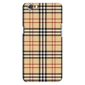 Чехол с рисунком «Burberry стиль» для OPPO A71