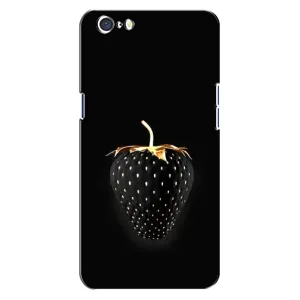 Чохол з зображенням смачної їжі для Oppo A71 (Чорна полуниця)