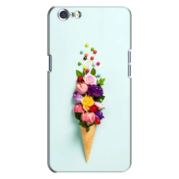 Чехол с рисунком «Цветок-мороженное» для OPPO A71
