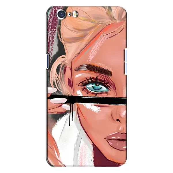 Чехол с рисунком «Девушка и ресницы» для OPPO A71 Чехол с рисунком «Девушка и ресницы» для OPPO A71