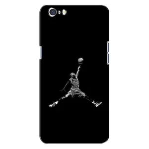 Силиконовый Чехол Nike Air Jordan на Оппо А71 (Джордан)