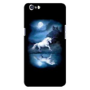Чехол Unicorn на Oppo A71 (Единорог)