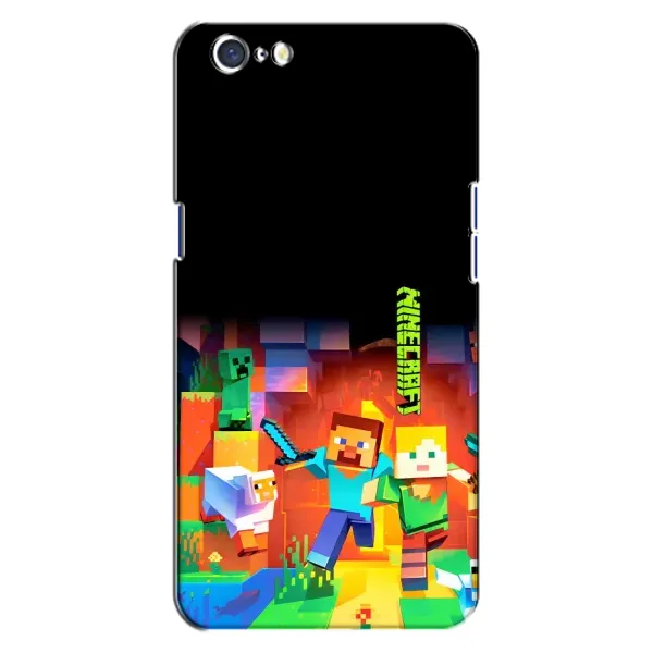 Чехол с рисунком «Герой Майнкрафт» для OPPO A71 Чехол с рисунком «Герой Майнкрафт» для OPPO A71