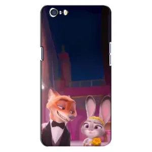 Силіконовий чохол з принтом Зоотрополіс для Oppo A71 (Головні герої)