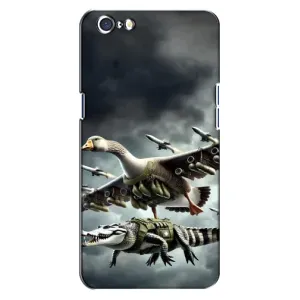 Чохол з мемами траралело тралала для Oppo A71 (Гусіні і крокоділо)