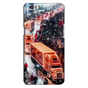 Чехлы на Новый Год Oppo A71 (Кока Кола)