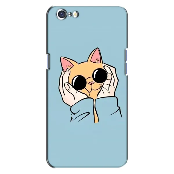 Чехол с рисунком «КОТИК в очках» для OPPO A71 Чехол с рисунком «КОТИК в очках» для OPPO A71