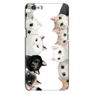 Силиконовый чехол с котиком для Oppo A71 (Коты)