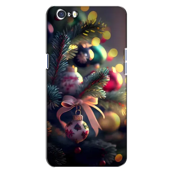Чехол с рисунком «Красивая елочка» для OPPO A71
