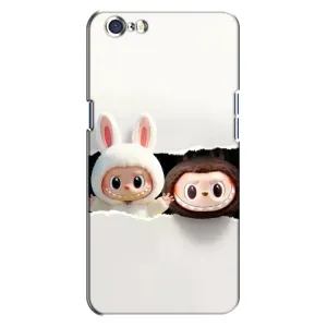 Чехол с принтом Лабубу для Oppo A71 (Фигурки Labubu)