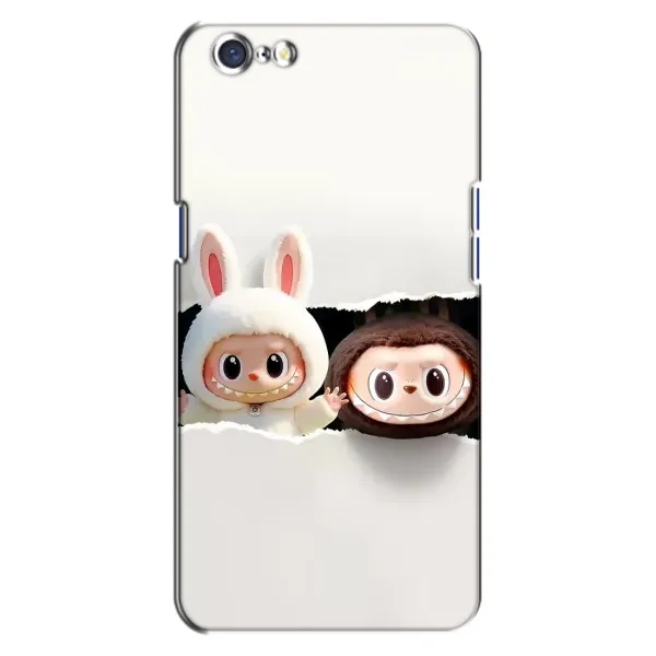 Чехол с рисунком «Фигурки Labubu» для OPPO A71 Чехол с рисунком «Фигурки Labubu» для OPPO A71