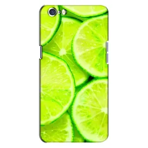 Чохол з зображенням смачної їжі для Oppo A71 (Лайм)