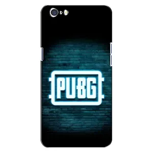 Чехол (TPU) с картинкой "Лого Пабг" на Оппо А71 (Лого PUBG)