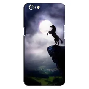 Чехлы с изображением разных животных для Oppo A71 (Лошадь)
