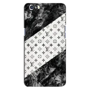 Чехол Стиль Louis Vuitton на Oppo A71 (LV на белом)