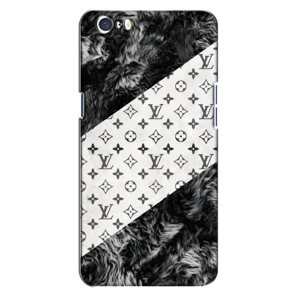 Чехол с рисунком «LV на белом» для OPPO A71
