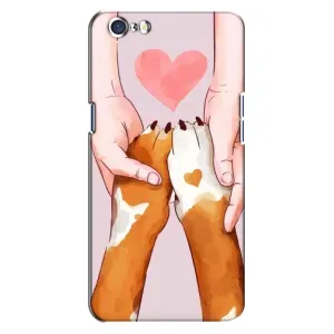 Чехол (ТПУ) Милые собачки для Oppo A71 (Любовь к собакам)