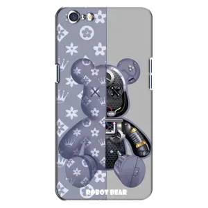 Силиконовый чехол для Oppo A71 (Медведь Louis Vuitton)