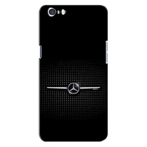 Силиконовый бампер с картинкой машины на Oppo A71 (Mercedes)